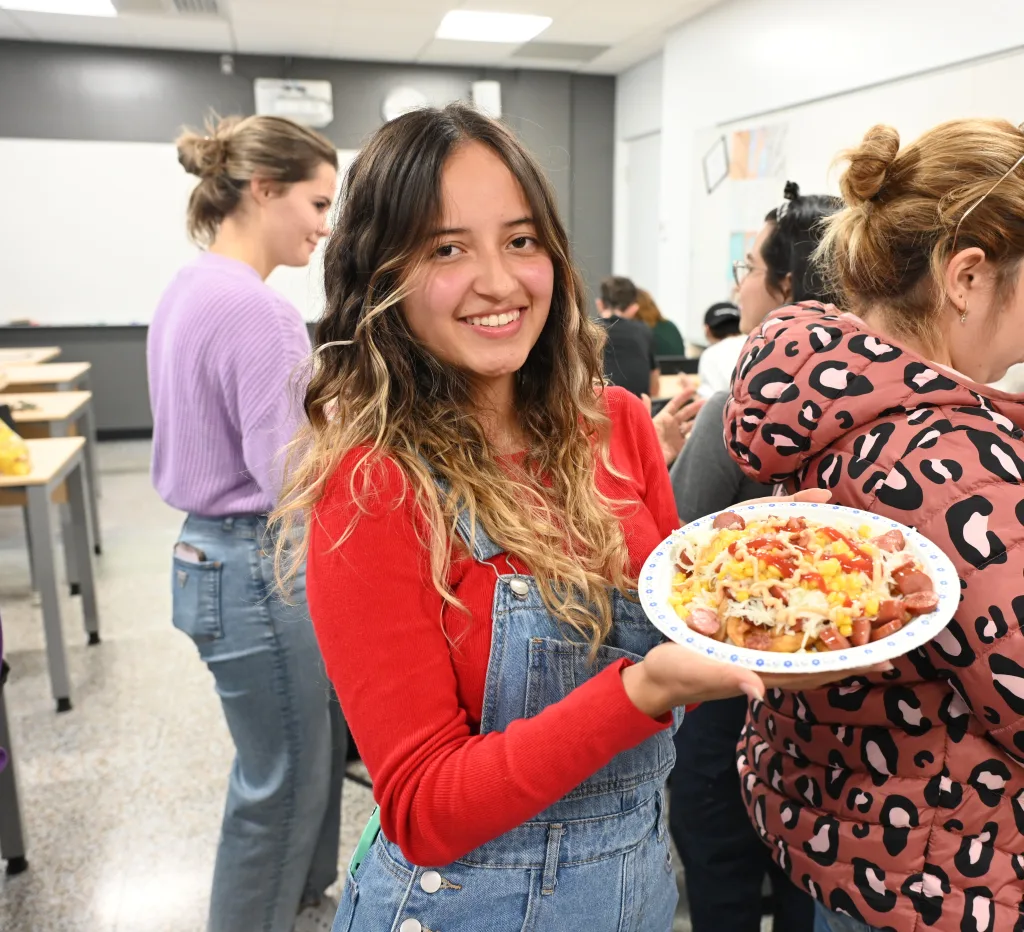 Poutine colombienne en Langues espagnol